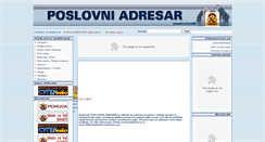 Desktop Screenshot of poslovniadresar.com