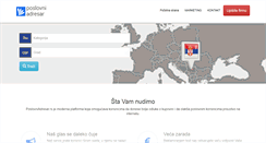 Desktop Screenshot of poslovniadresar.rs